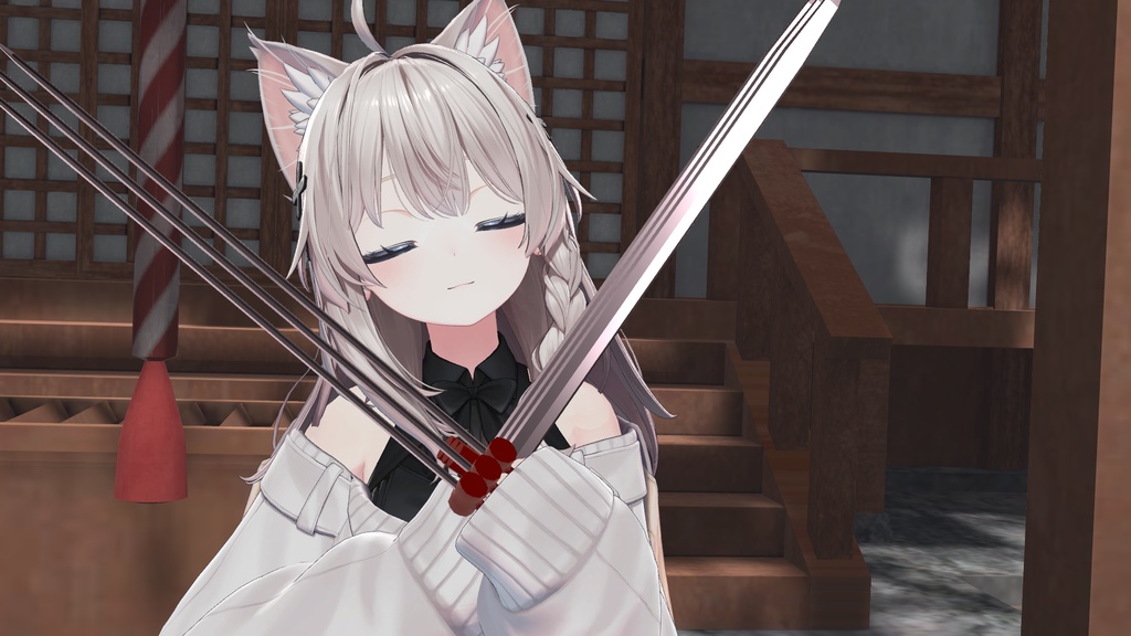 [無料]VRC向け【黒鍵】モデル