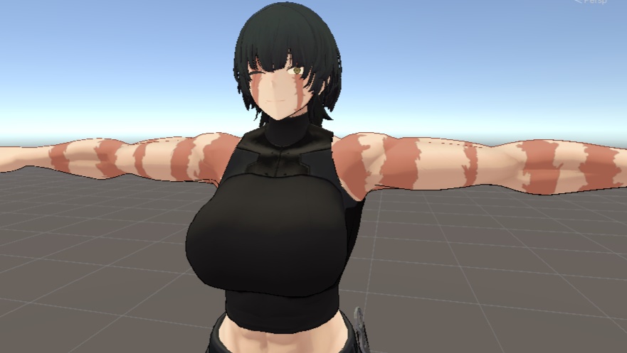 アイザラ用 真希さん風傷テクスチャ