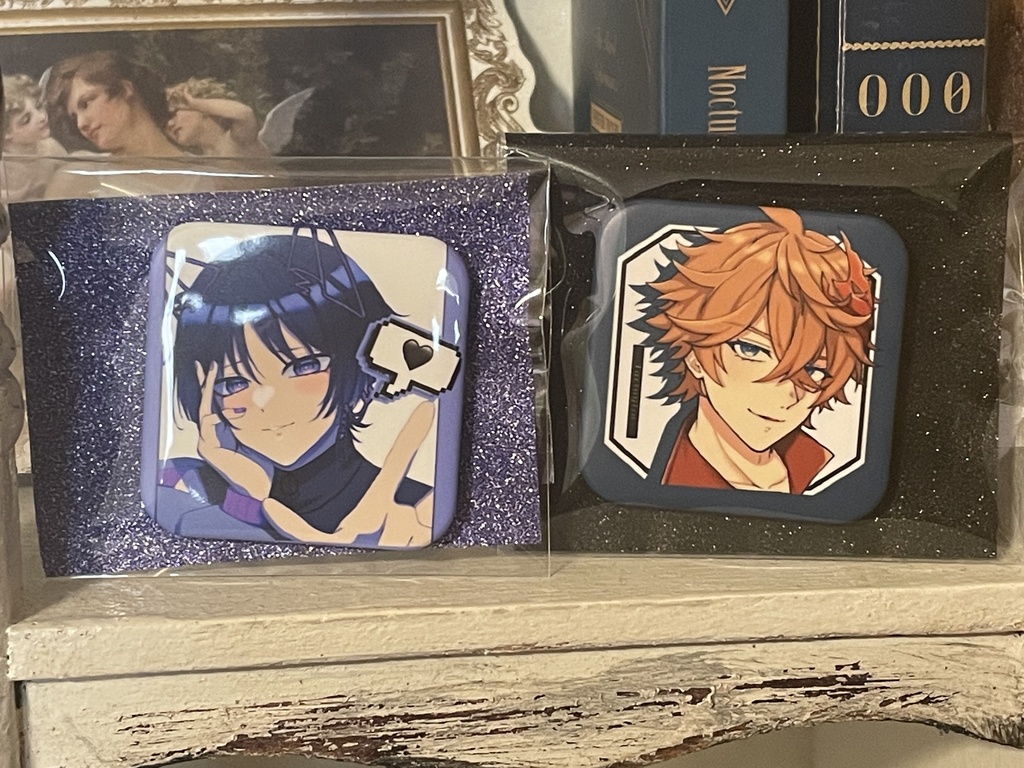 タルタリヤ 放浪者 スクエア缶バッジ