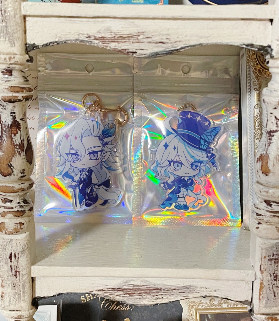 原神 ミニキャラ アクリルキーホルダー