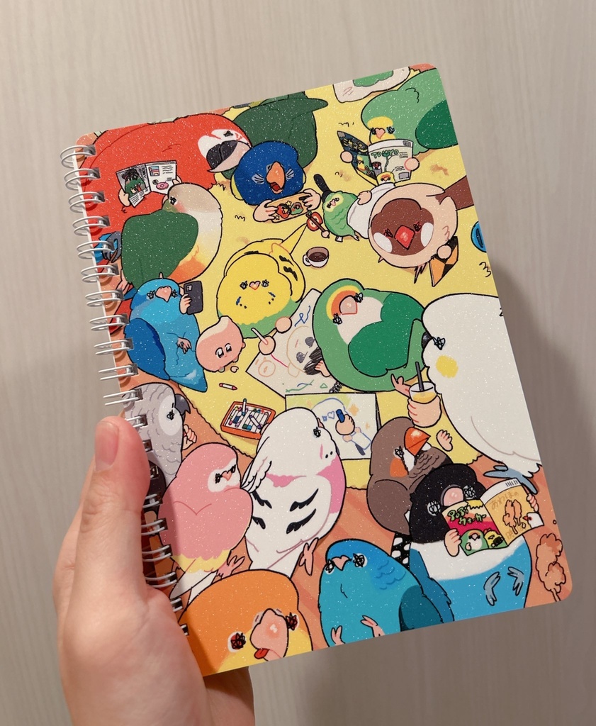 A6リングノート(方眼)