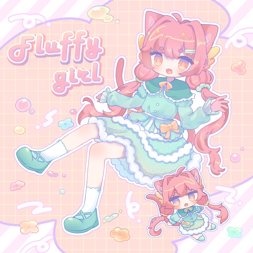 【イラスト集】FLUFFY GIRL