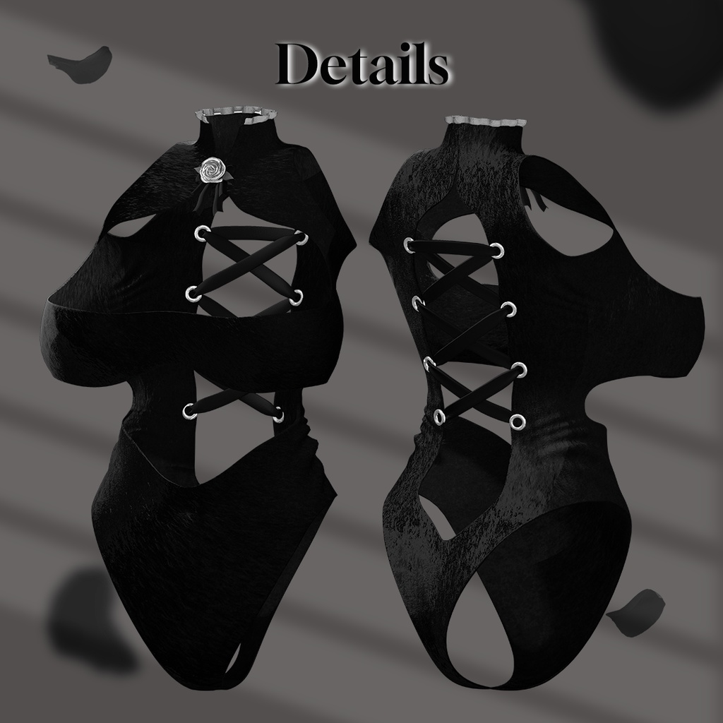 Lack_Maid 【9アバター対応】【VRChat向け衣装モデル】