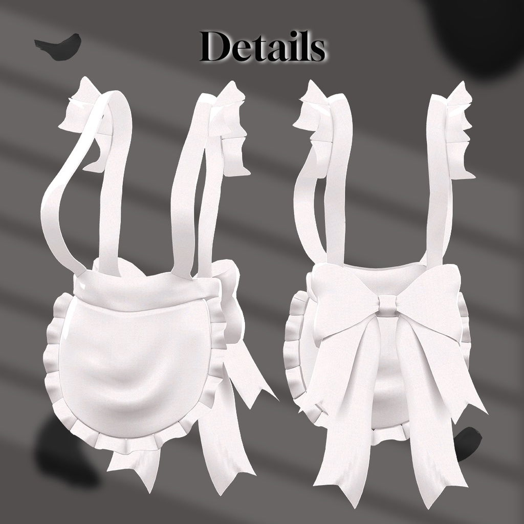 Lack_Maid 【9アバター対応】【VRChat向け衣装モデル】