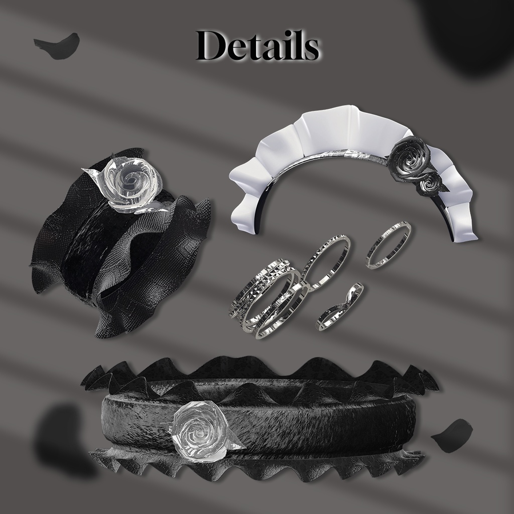 Lack_Maid 【9アバター対応】【VRChat向け衣装モデル】