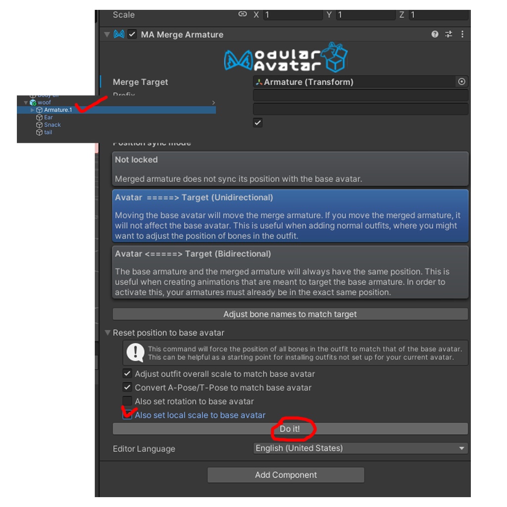 🖤 【VRChat】 WOOF! Dog Ears & Tail 🖤