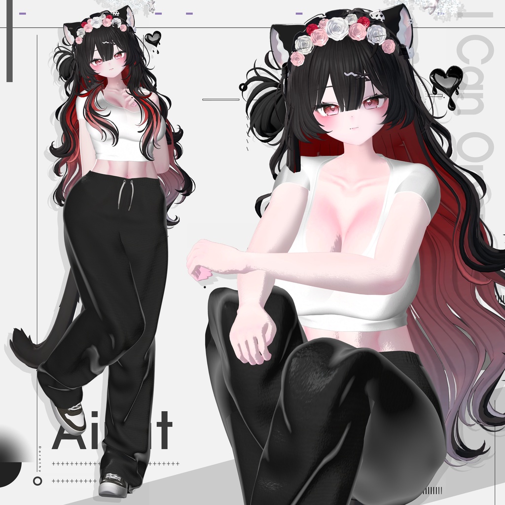 【BIG SALE中/VRChat向け衣装モデル】Airfit【7アバター対応】