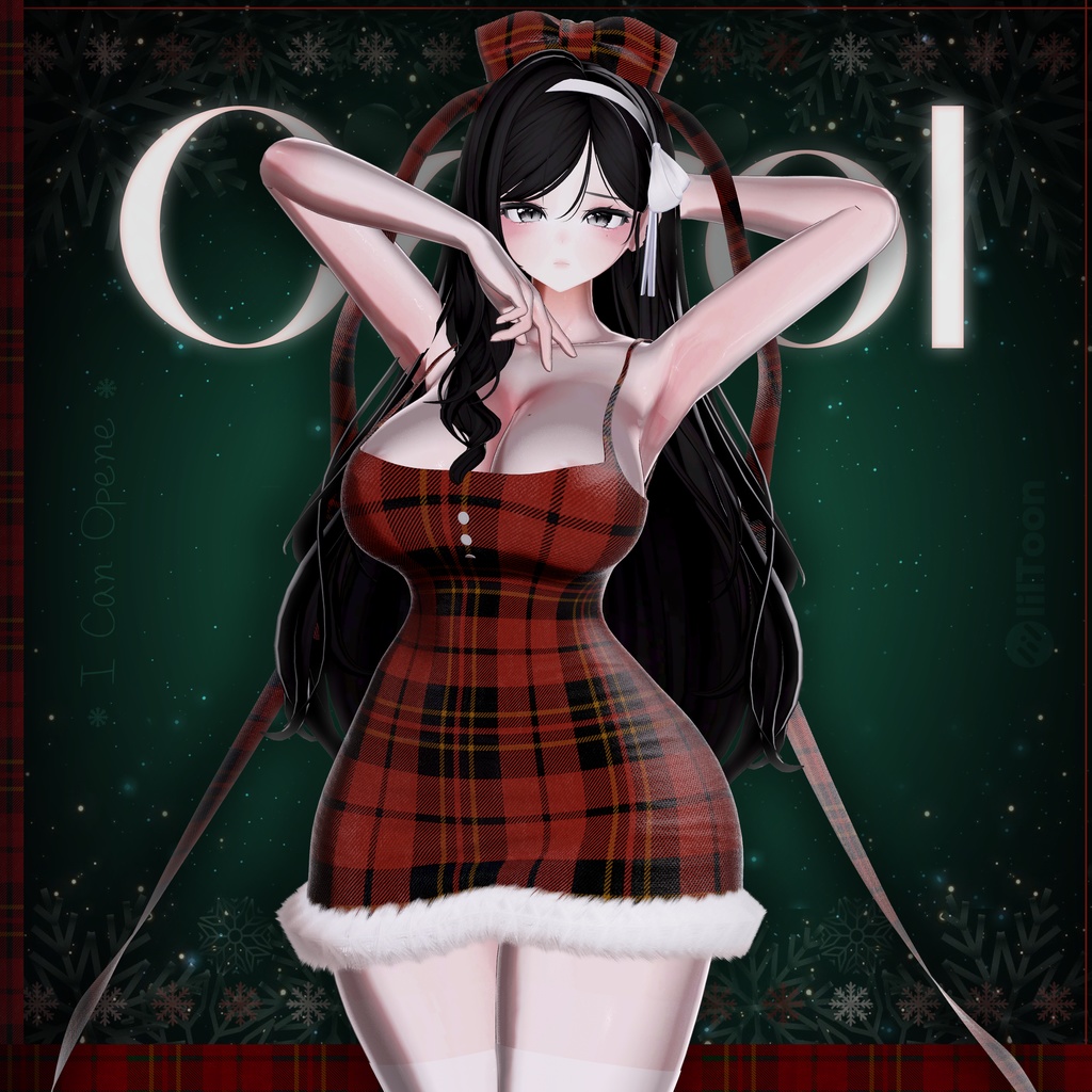 【SALE ミルティナ / 愛莉 】🖤Carol 【VRChat向け衣装モデル】