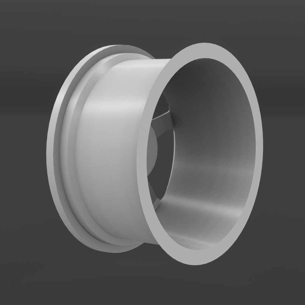 【VRChat向け】5本スポークホイール『PS-05R』