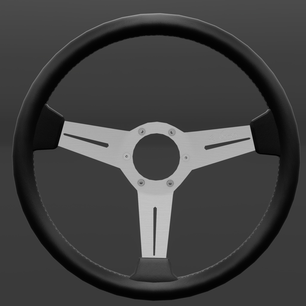 【VRChat向け】ステアリングホイール『NYARDI』