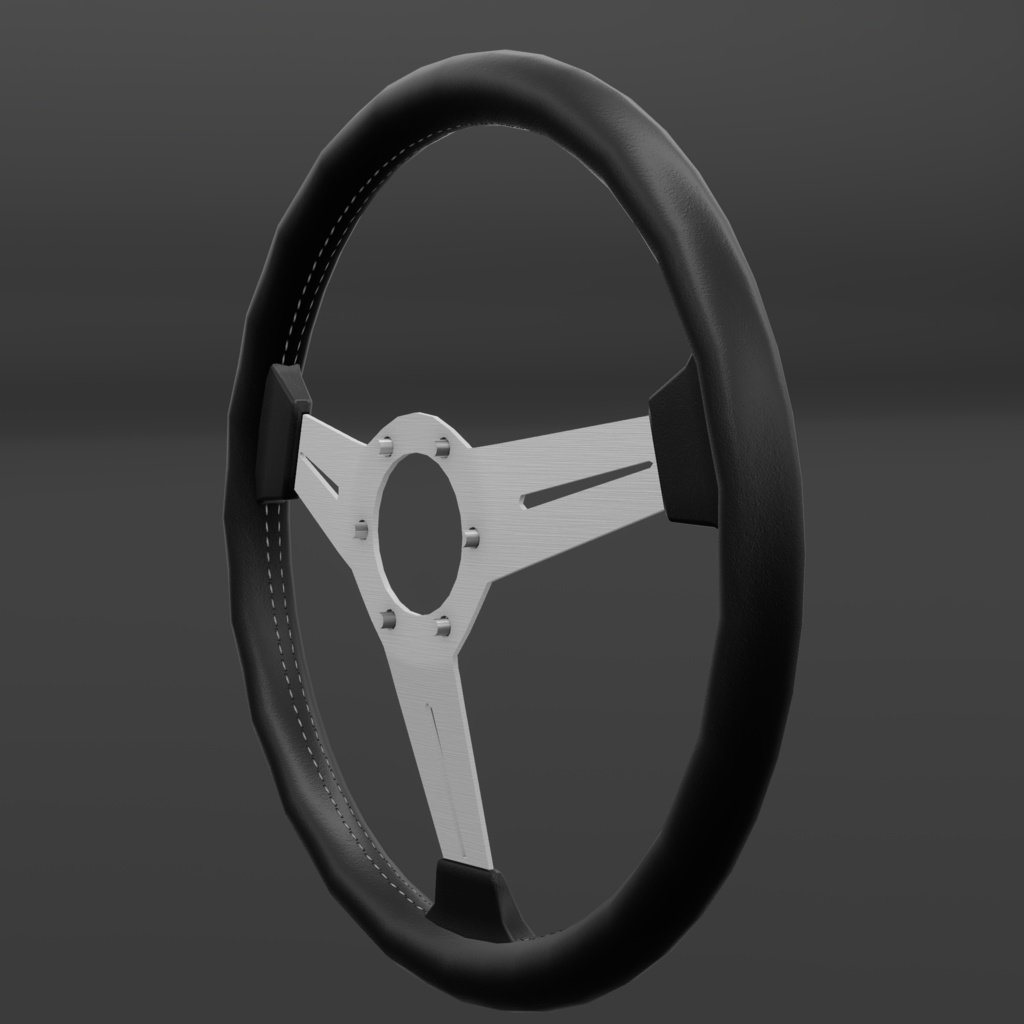 【VRChat向け】ステアリングホイール『NYARDI』