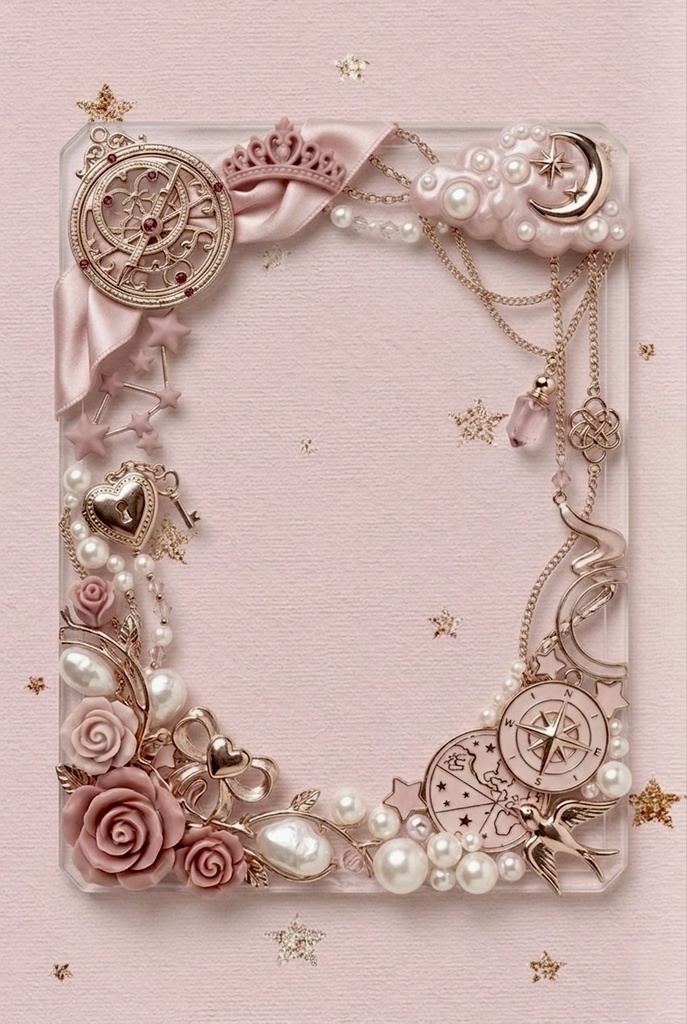 【Digital Asset】Magical Deco Frames - 6 Color Set / 魔法のデコフレーム 6色セット（透過PNG）