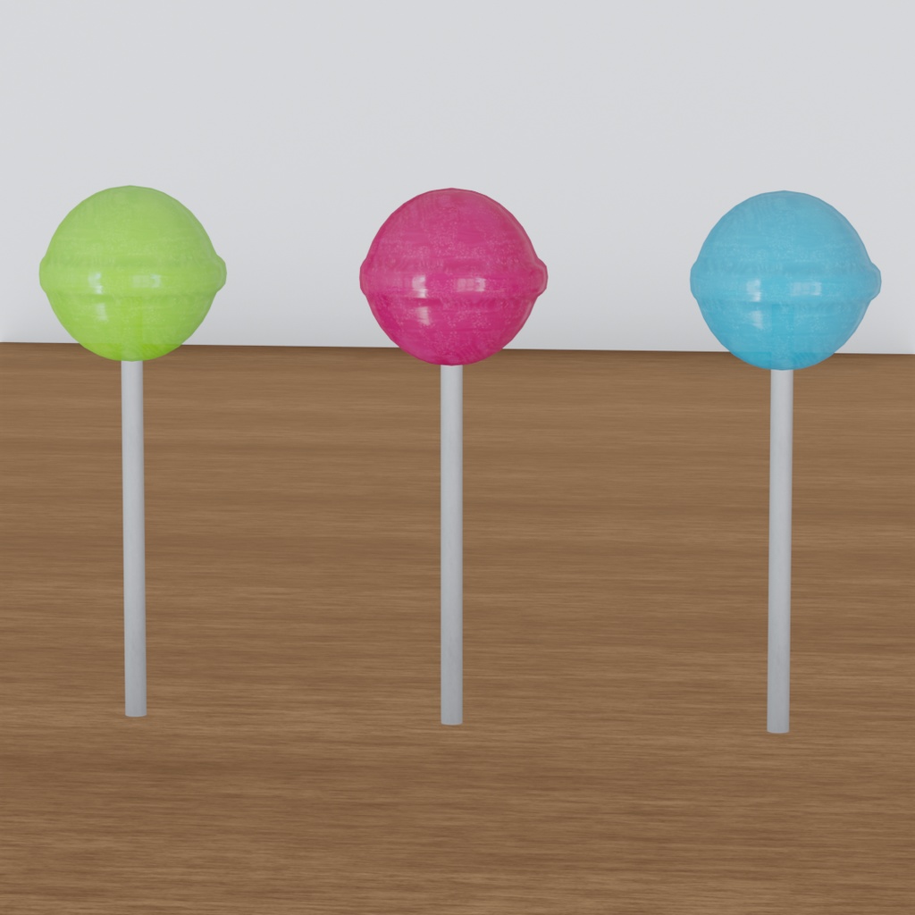 ロリポップ(3Dデータ)