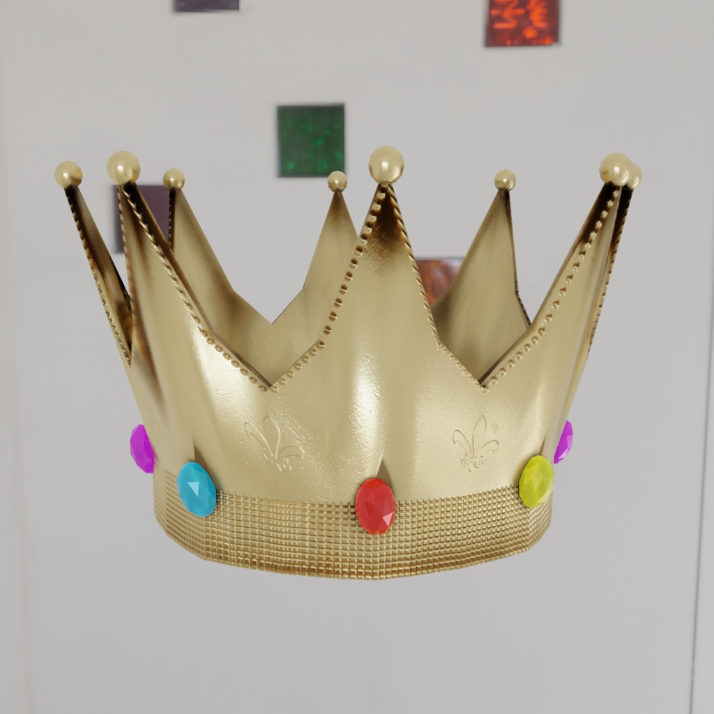 王冠(3Dデータ)