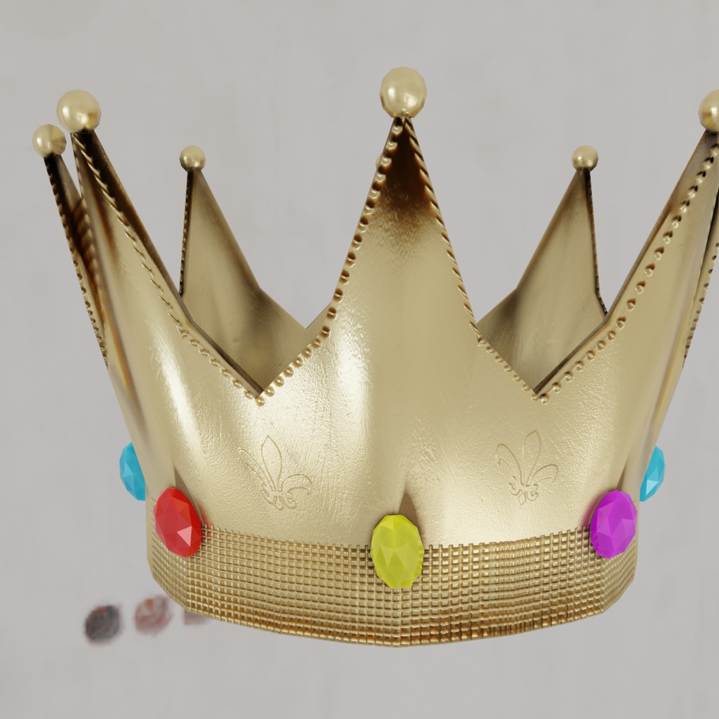 王冠(3Dデータ)