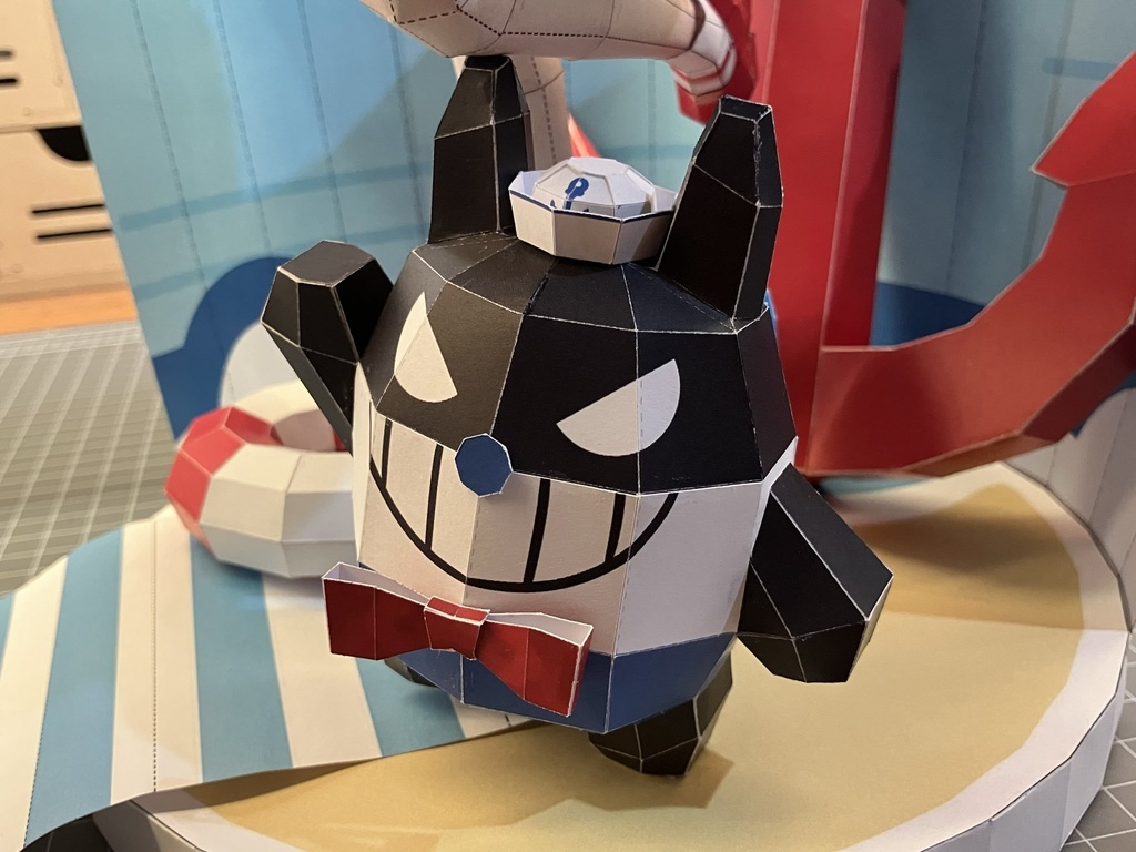 Poko Rakun 2.0 Papercraft Model Template