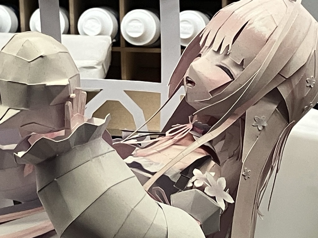 Yukinoshita Peo Papercraft Model Template
