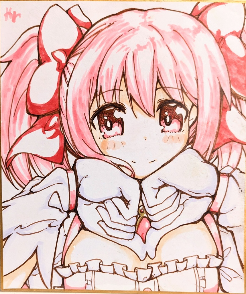 まどマギ　鹿目まどか色紙【1点限り】