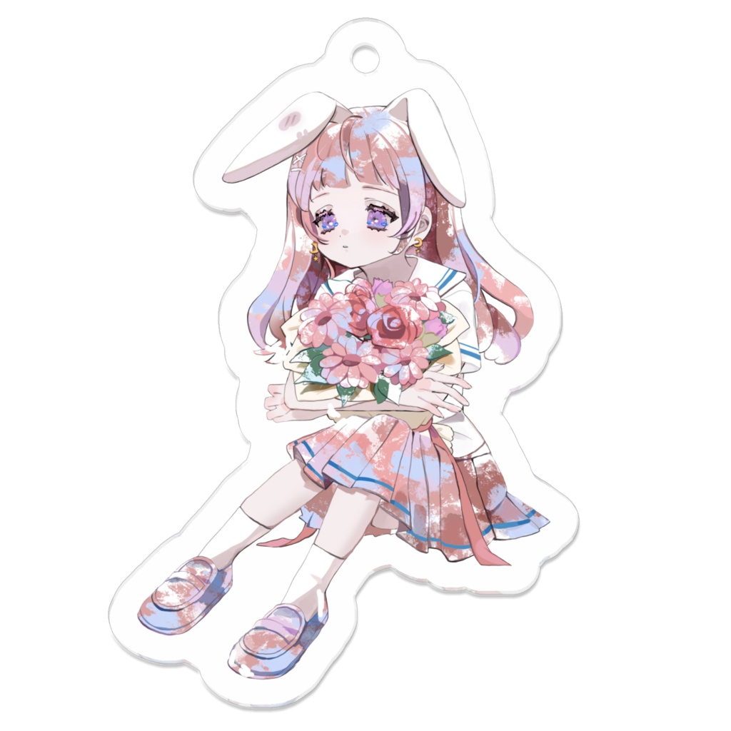 水平線 アクリルキーホルダー