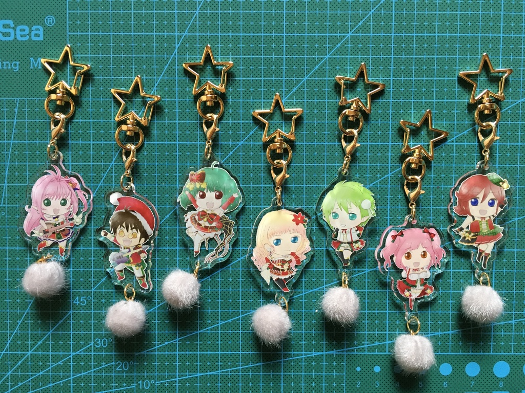 歌姫クリスマス3wayアクキー