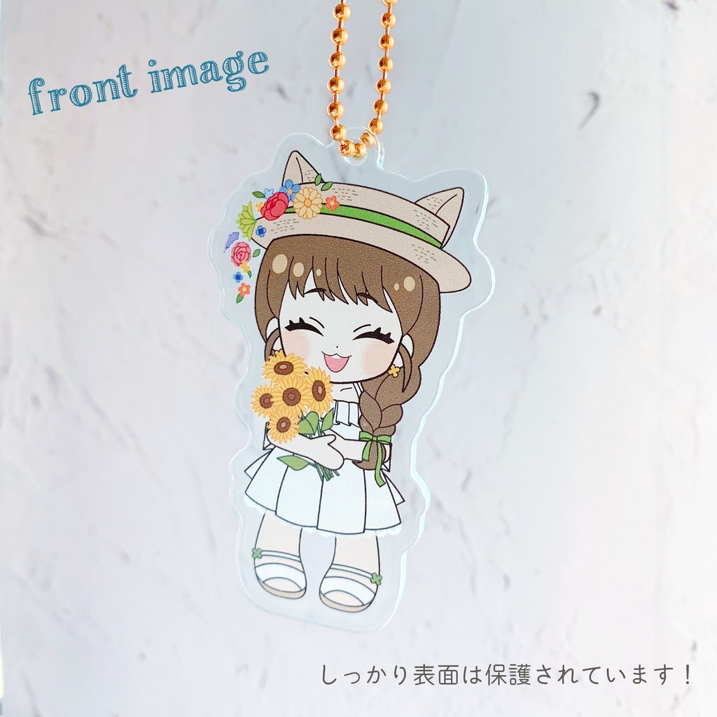 夏の春山さんアクキー