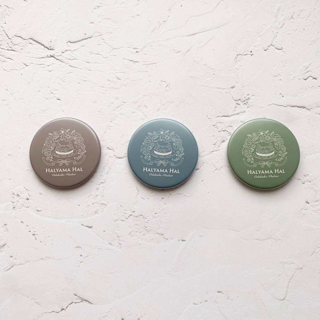 【1周年グッズおまけについて説明】缶バッジ、お手紙