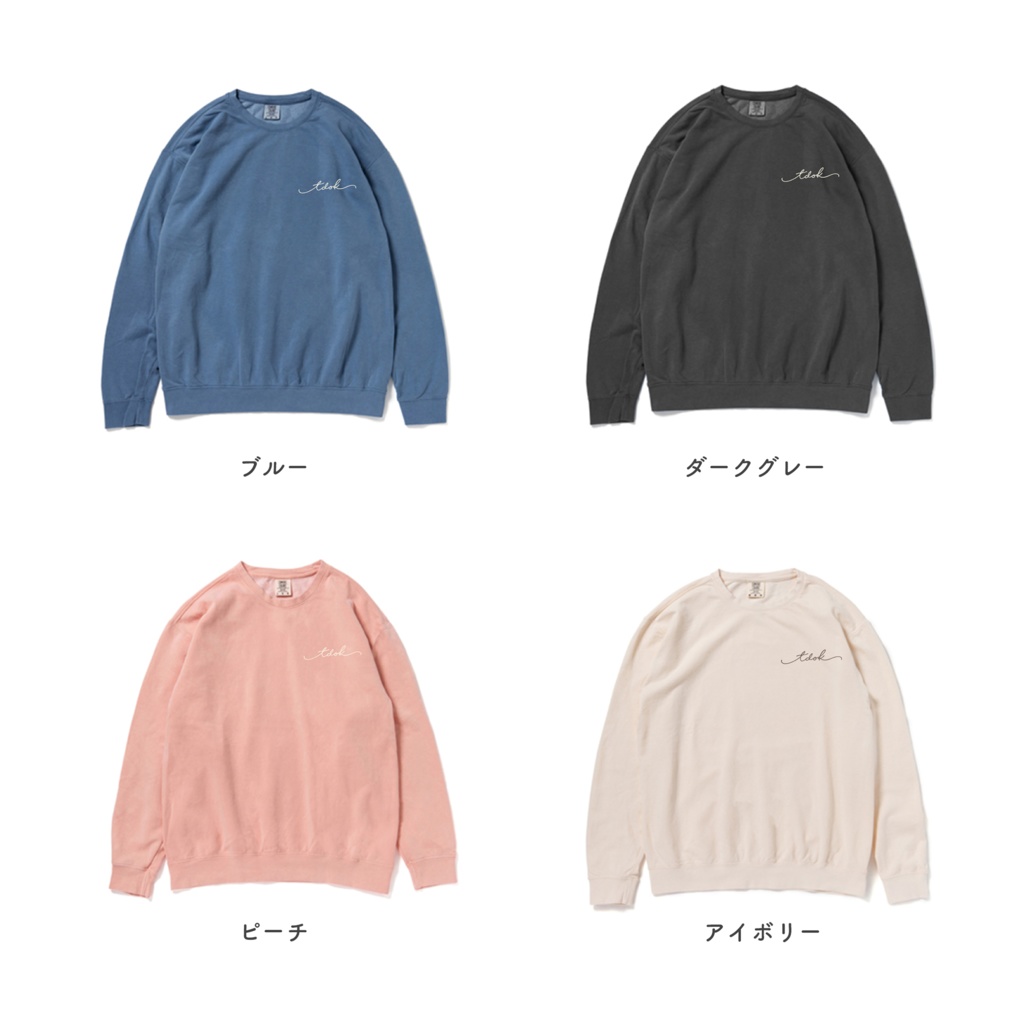 【tdok. room】スウェット
