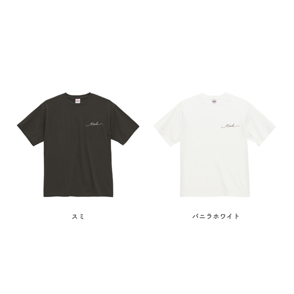 【tdok. room】Tシャツ