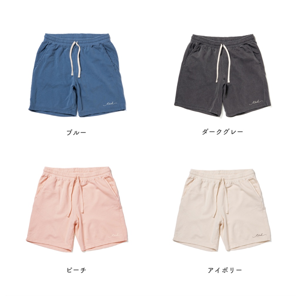 【tdok. room】スウェットショートパンツ
