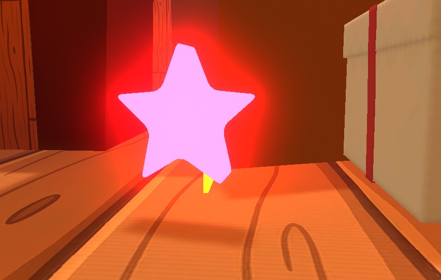 手に持てる星 【VRChat向け3Dオブジェクト】