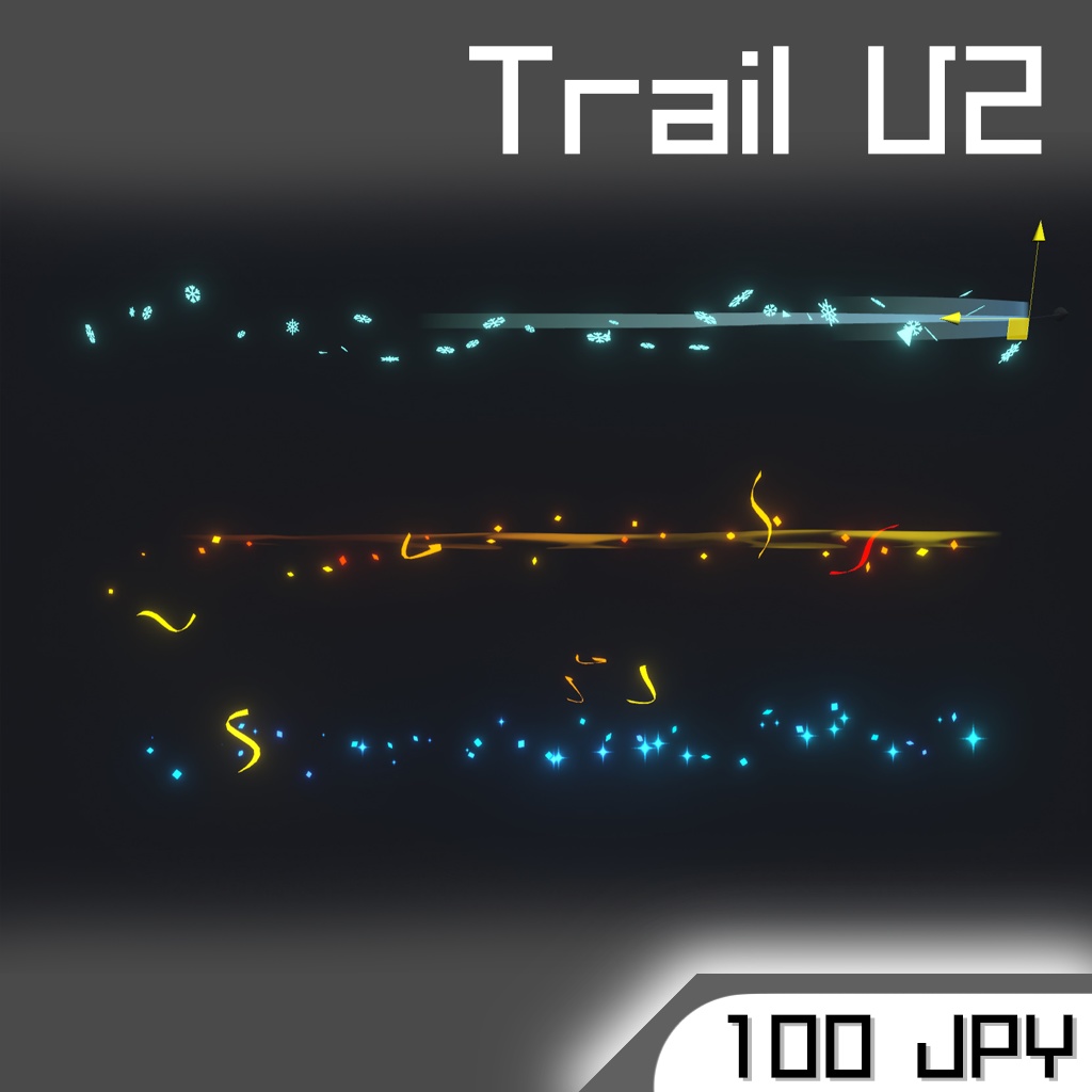 Trail V2 Unity3d particle vrchat
