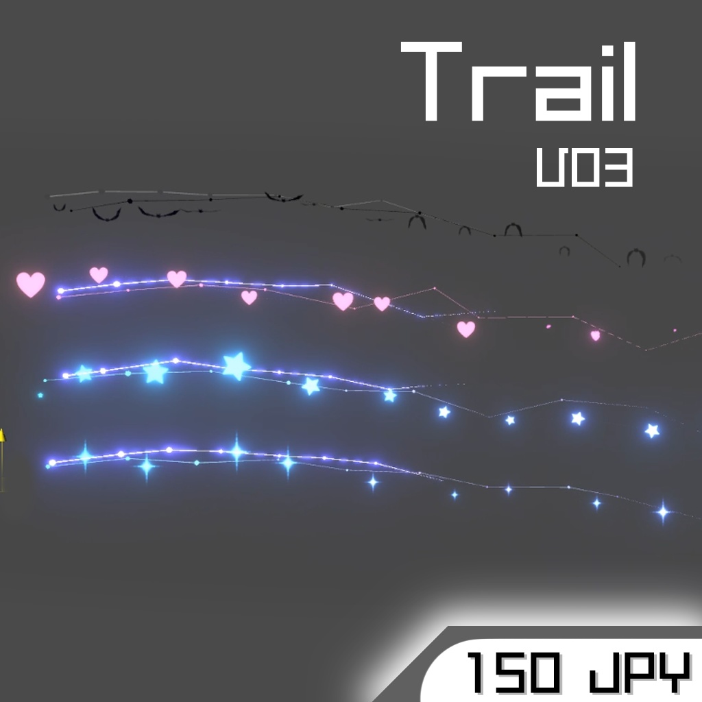 Trail V3 Unity3d particle vrchat