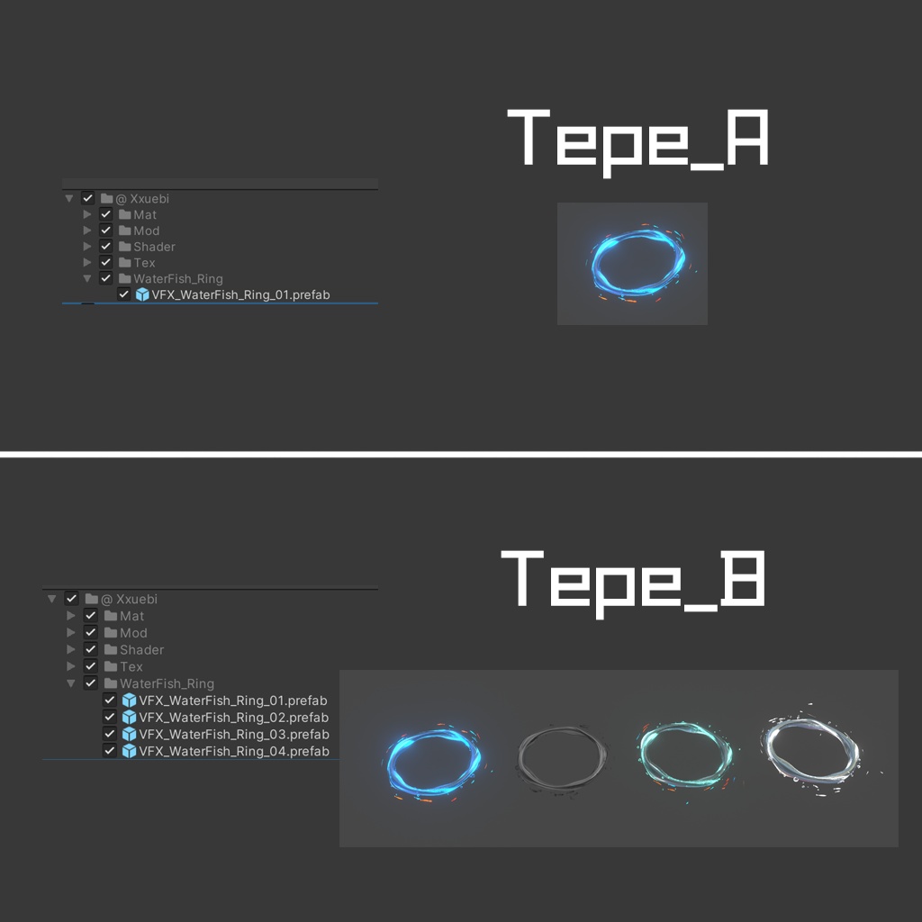 清水光輪 Clean Water Halo Ring Vrchat unity3d