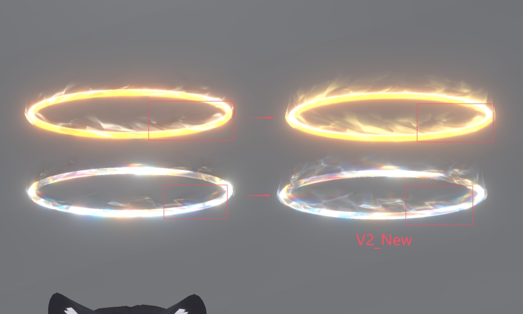 駆逐系の光輪 Expulsion Series Halo Ring Vrchat unity3d