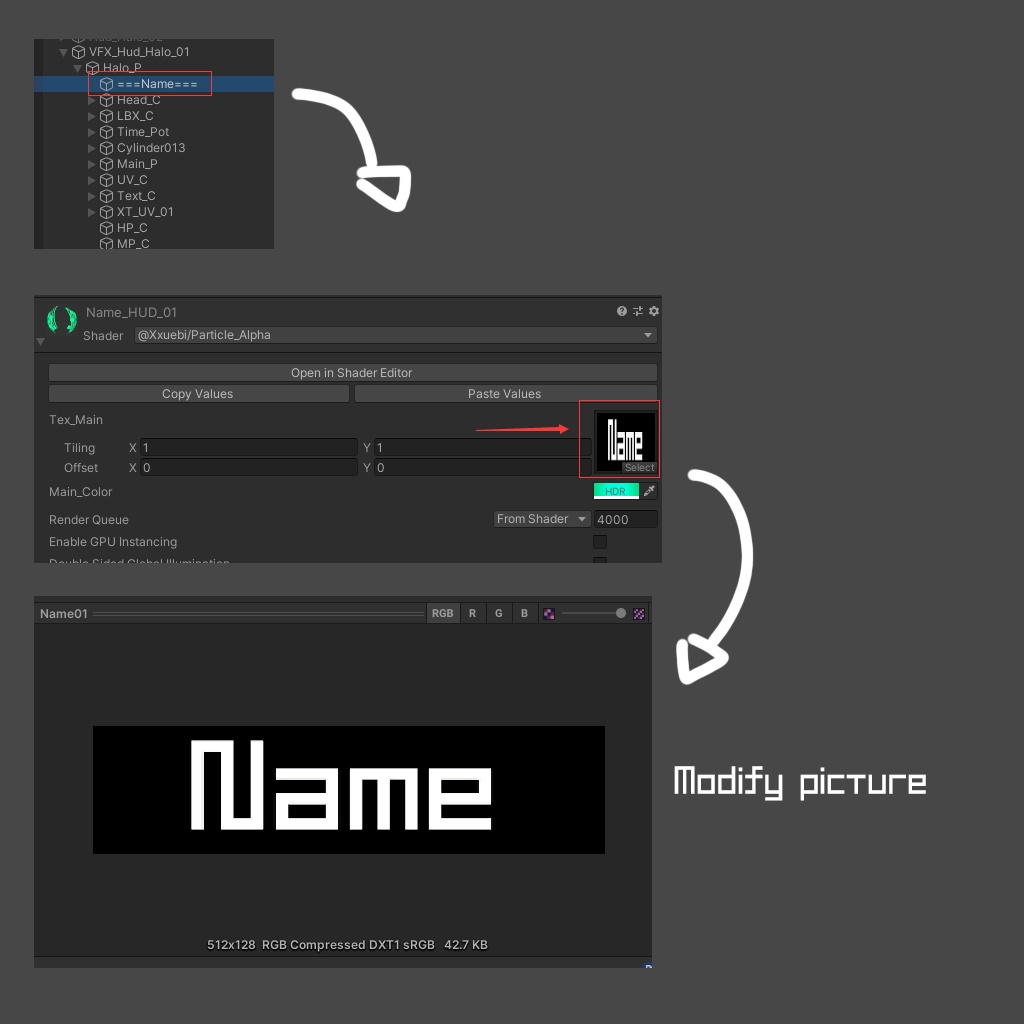 3D HUD Personal monitoring system Halo Ring Vrchat unity3d