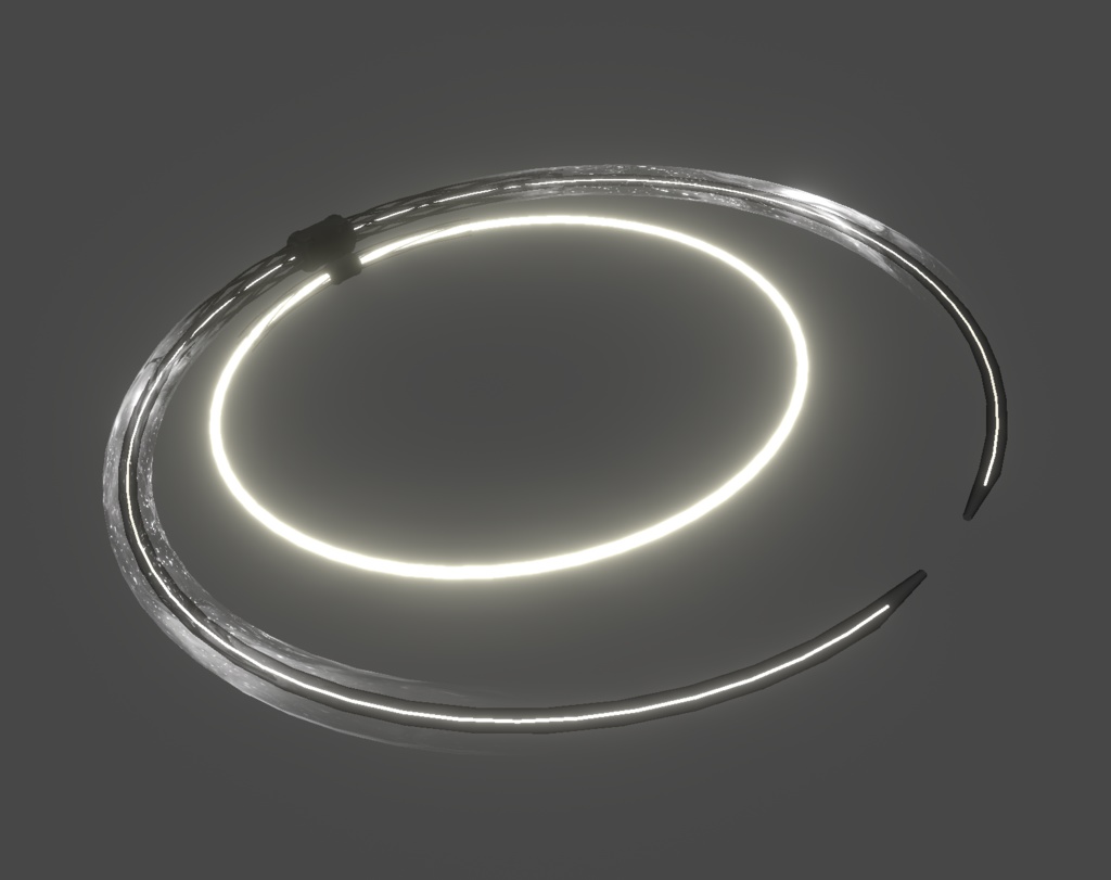 O1型光輪 Halo Ring Vrchat unity3d