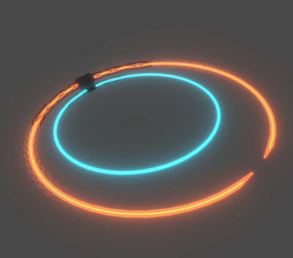 O1型光輪 Halo Ring Vrchat unity3d