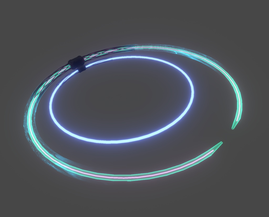 O1型光輪 Halo Ring Vrchat unity3d