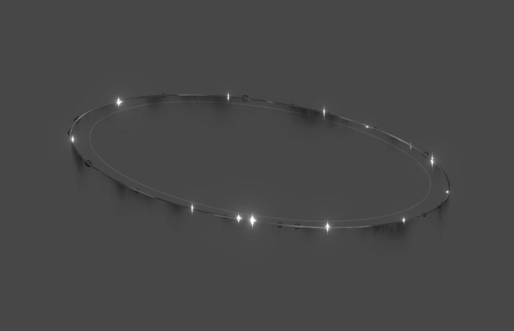O2型光輪 Halo Ring Vrchat unity3d