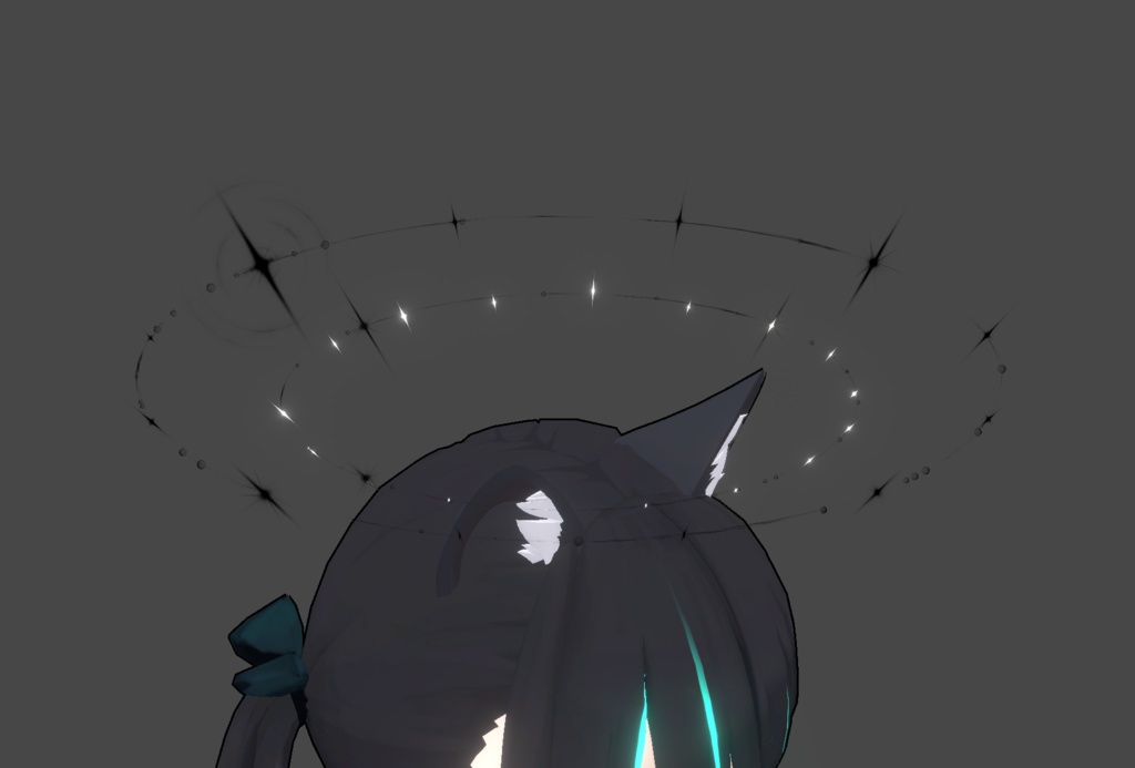 O3型光輪 Halo Ring Vrchat unity3d