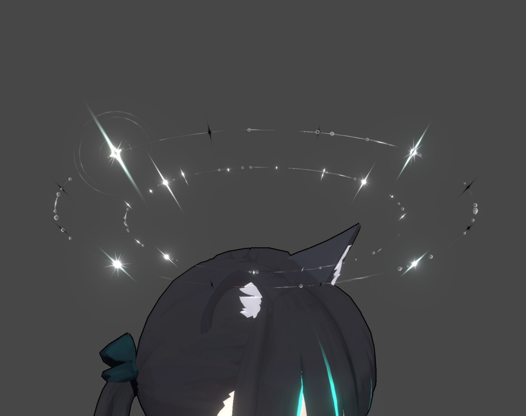 O3型光輪 Halo Ring Vrchat unity3d