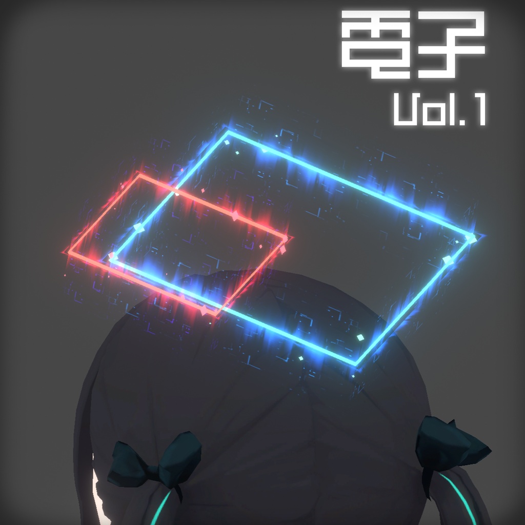 電子 AngelHalo Electronic Ring Vrchat unity3d