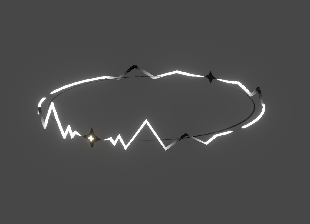 ハートビート Heartbeat AngelHalo Ring Vrchat unity3d