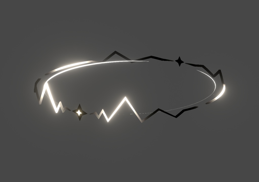 ハートビート Heartbeat AngelHalo Ring Vrchat unity3d