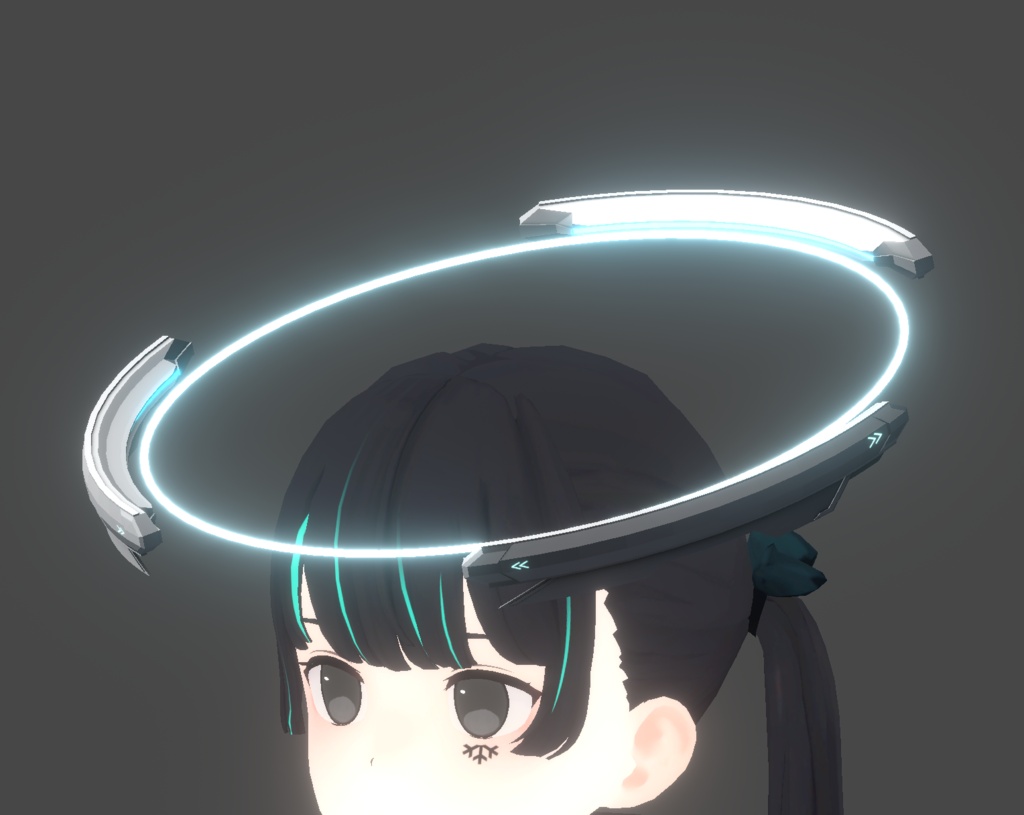 アーマー Armor / 装甲 AngelHalo Ring Vrchat unity3d