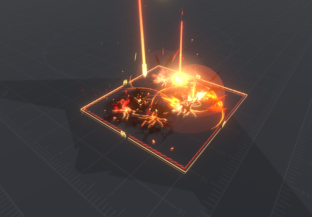 空襲 Airstrike / 空袭 VFX pack unity3d