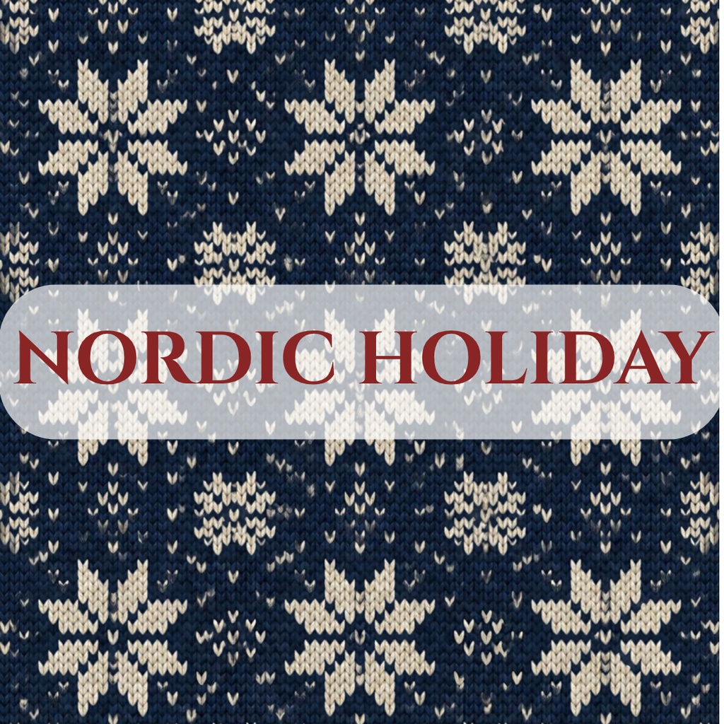 NORDIC HOLIDAY - デジタルペーパー全6種セット【A4対応】|手帳デコ・コラージュ・ラッピング用