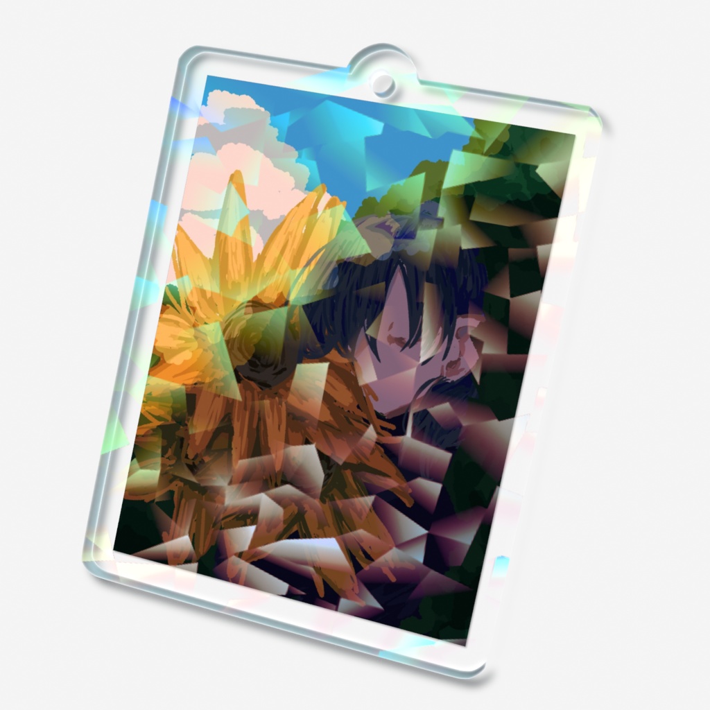 レイカちゃん ホログラムアクリルキーホルダー 改訂版