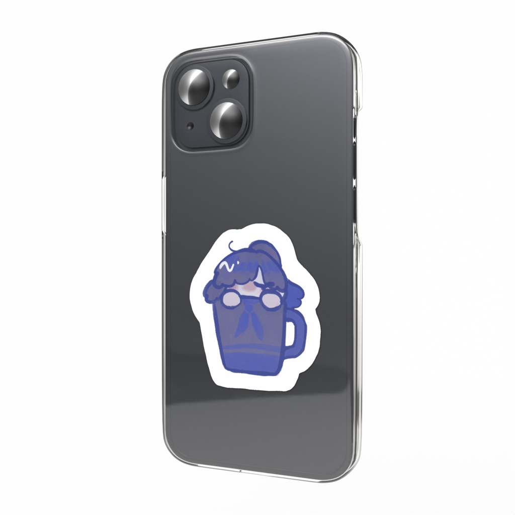 ミニレイカちゃん スマホステッカー