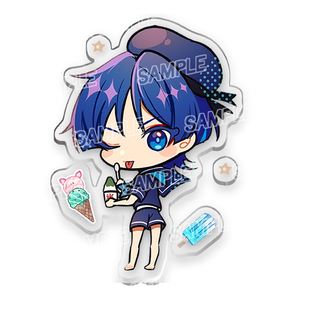 風男子サマーアクキー